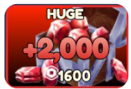 +2000 Gems
