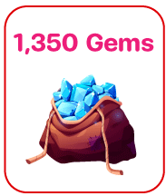 1,350 Gems